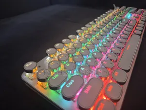 Gaming Keyboard Mechanical Retro Punk