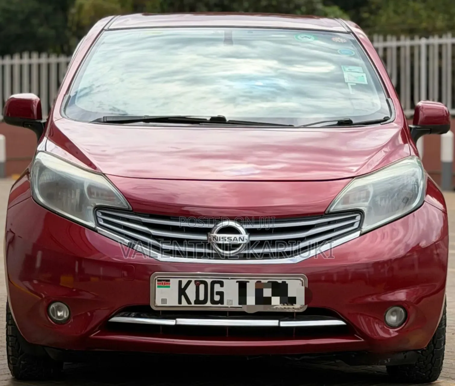 Nissan Note 2014 Red