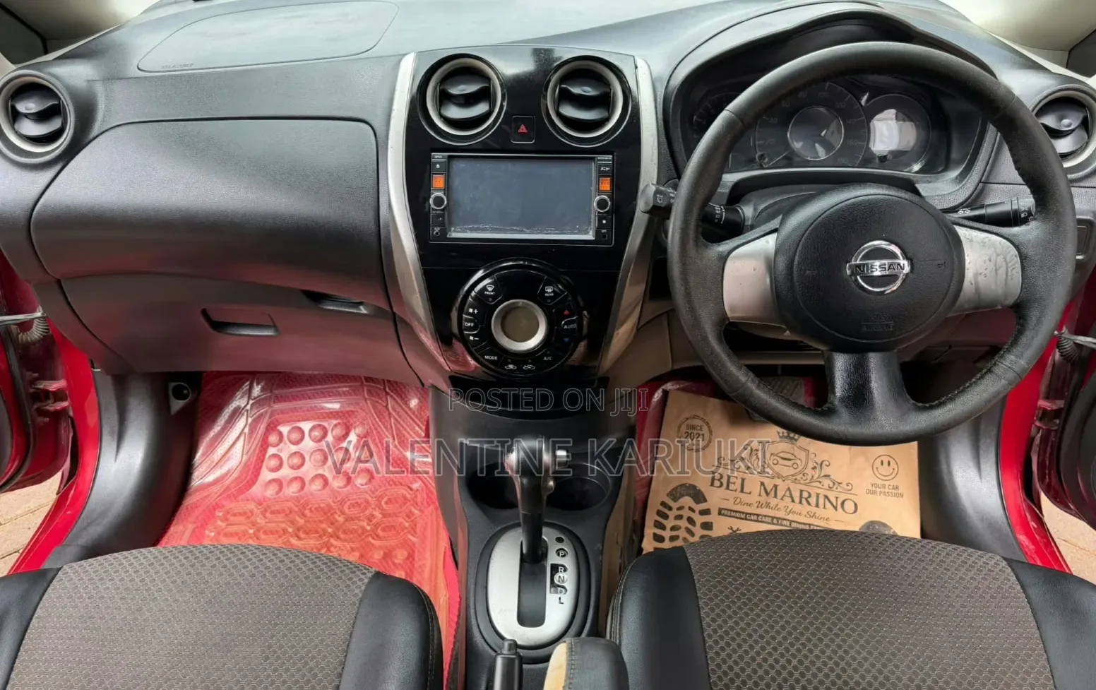 Nissan Note 2014 Red