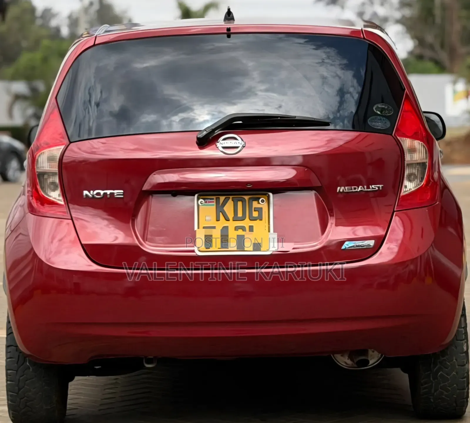 Nissan Note 2014 Red