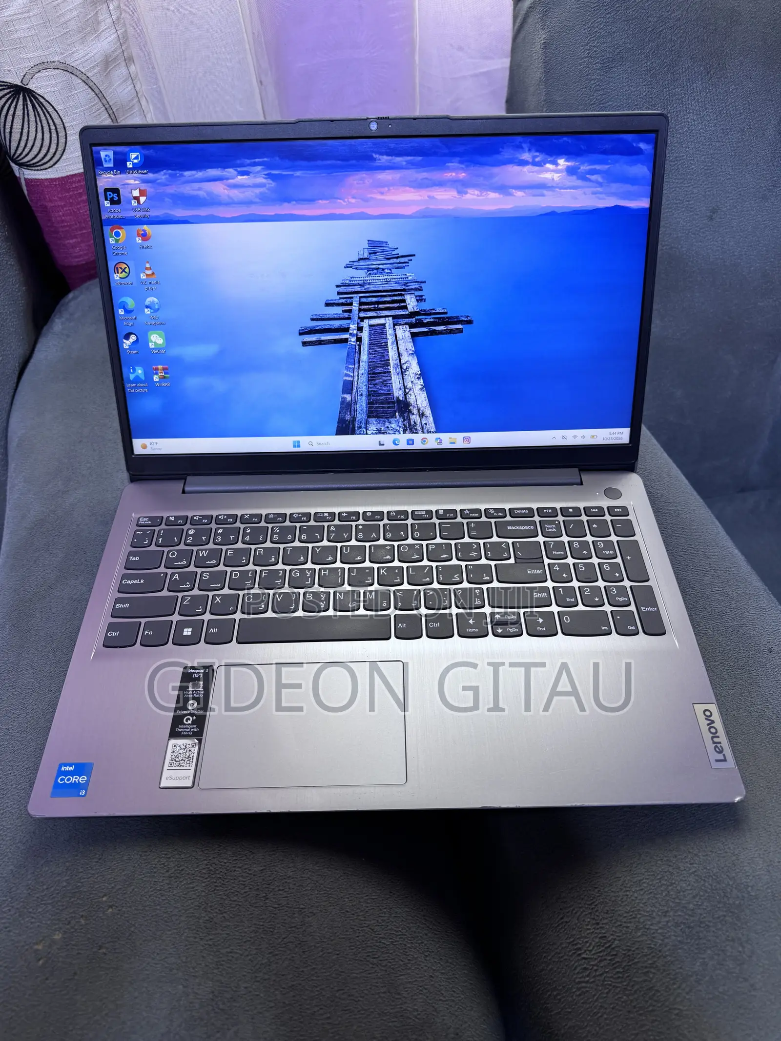 Laptop Lenovo Ideapad 3 4GB Intel Core i3 SSD 256GB