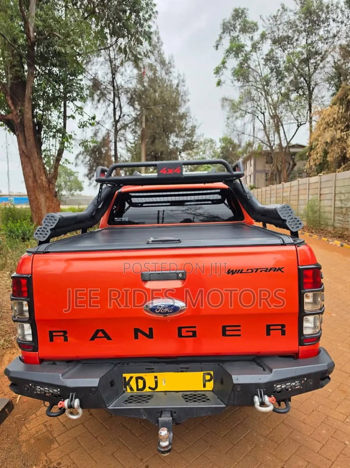 Ford Ranger Wildtrak 2016 Orange