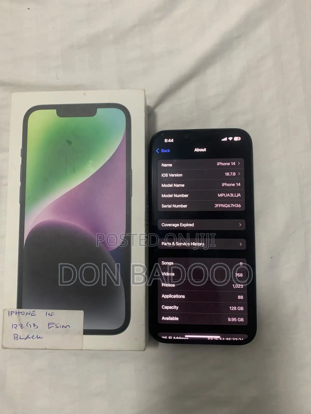 Apple iPhone 14 128 GB Black