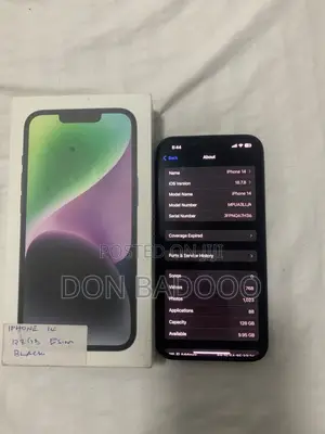 Apple iPhone 14 128 GB Black