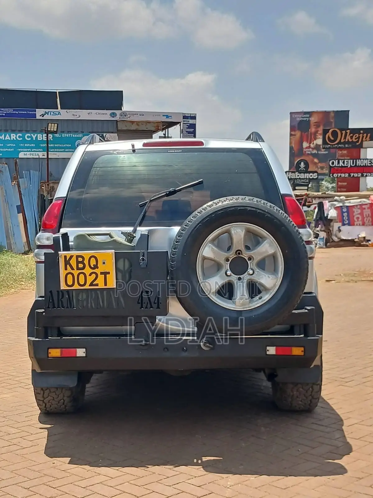 Toyota Land Cruiser Prado 2004 Silver
