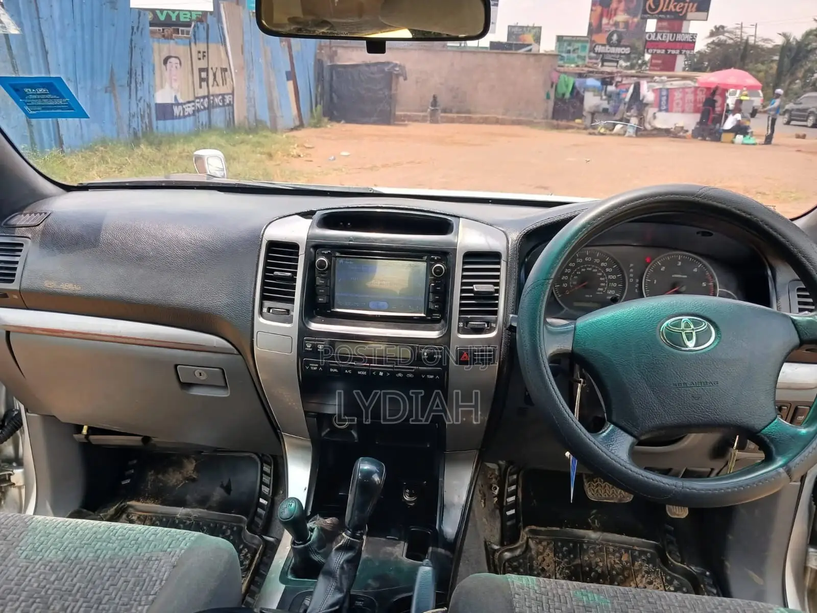 Toyota Land Cruiser Prado 2004 Silver