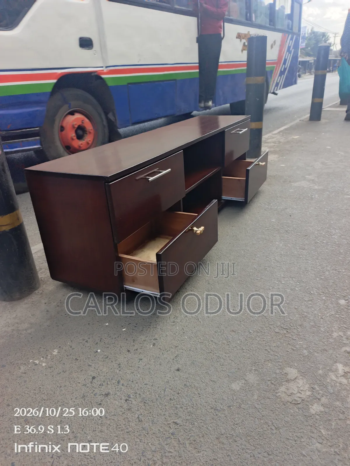 Brown TV Stand