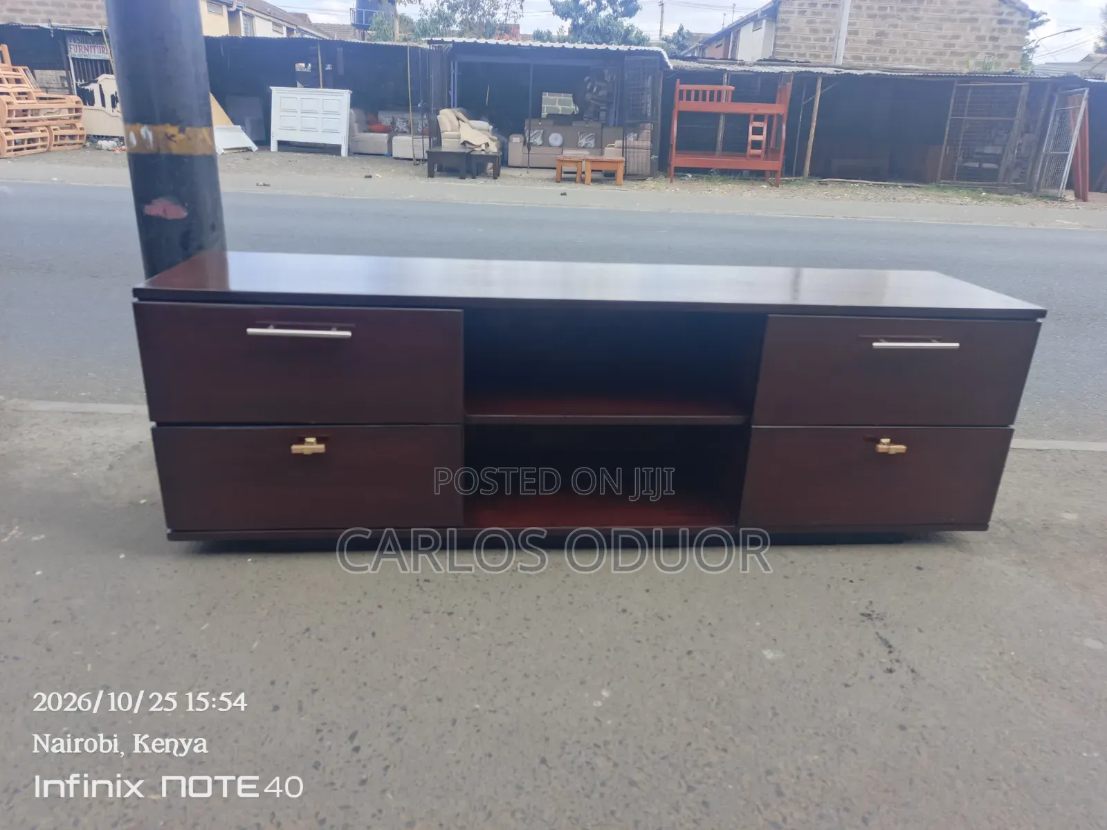 Brown TV Stand