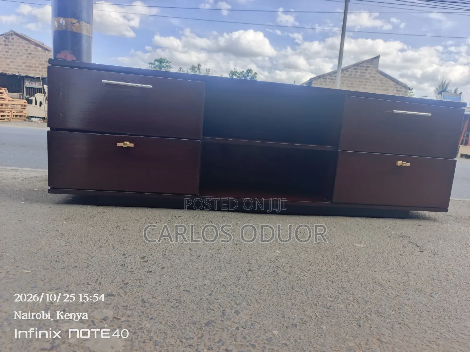 Brown TV Stand