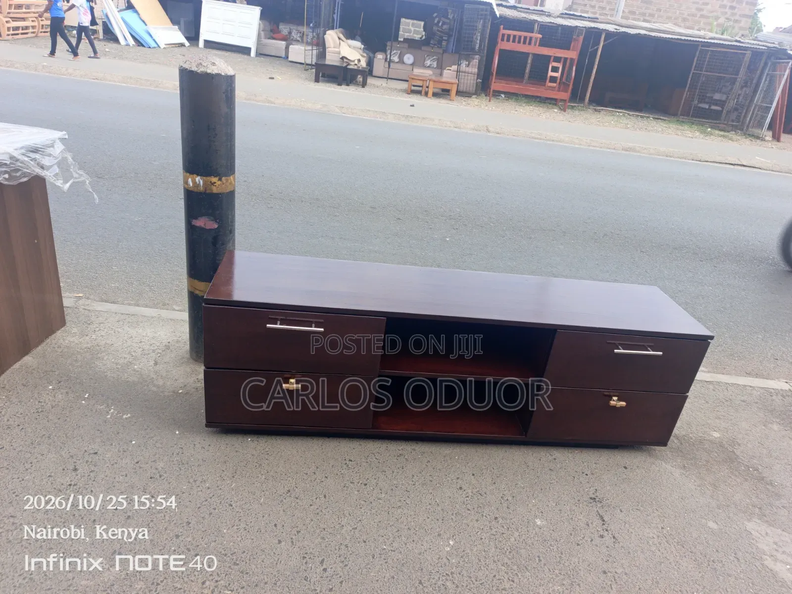 Brown TV Stand