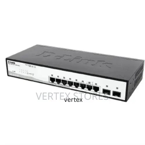 D-Link 8-Port Gigabit PoE Smart Switch-DGS-1210-10p