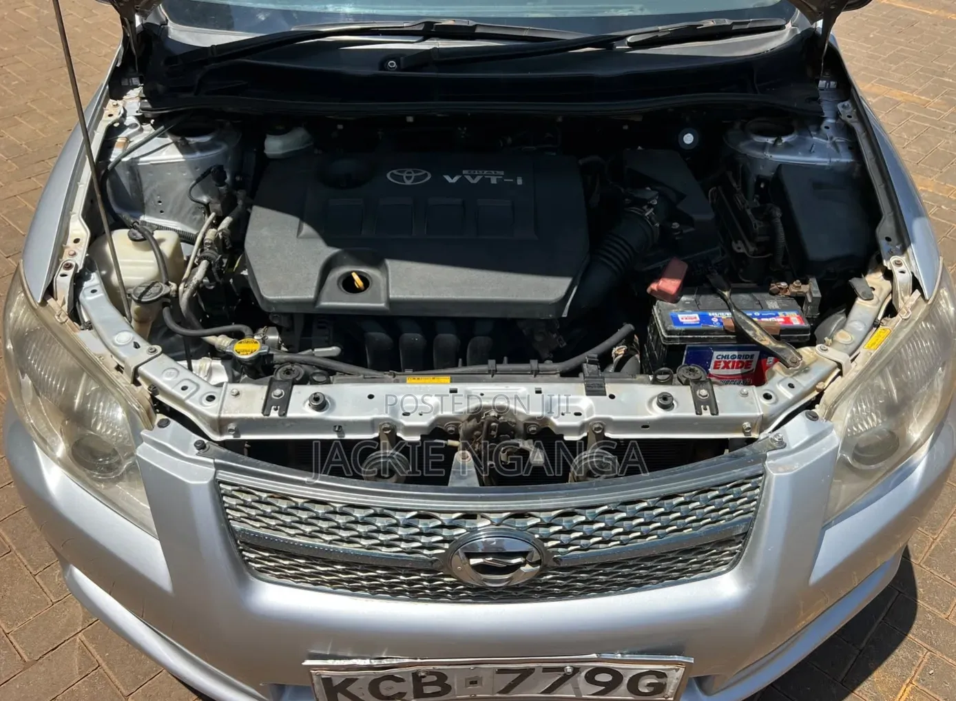 Toyota Corolla Fielder 2008 Silver
