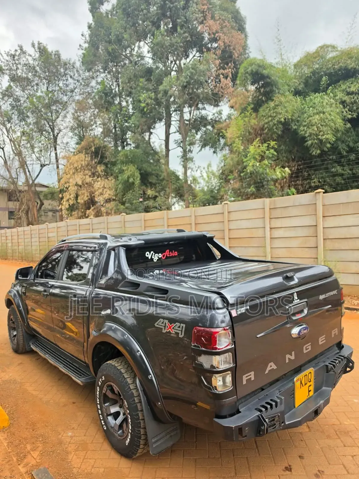 Ford Ranger Wildtrak 2017 Matt Black