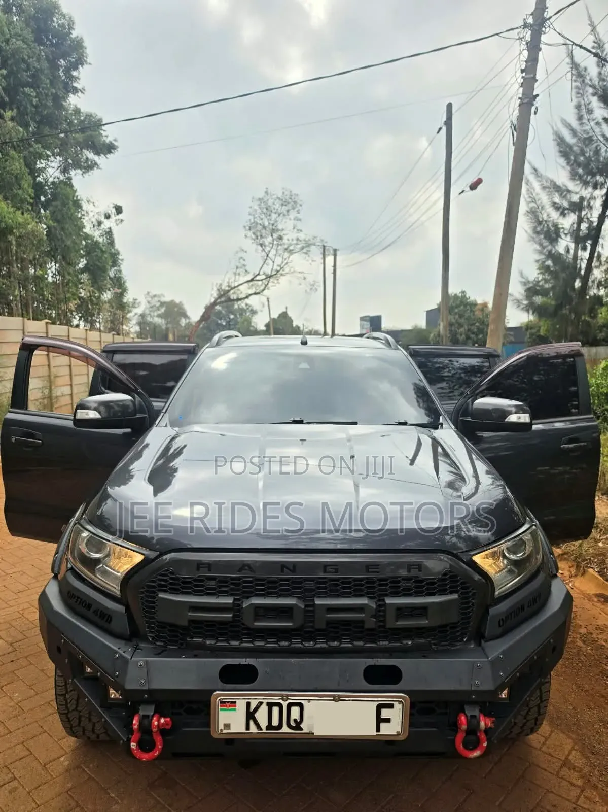 Ford Ranger Wildtrak 2017 Matt Black