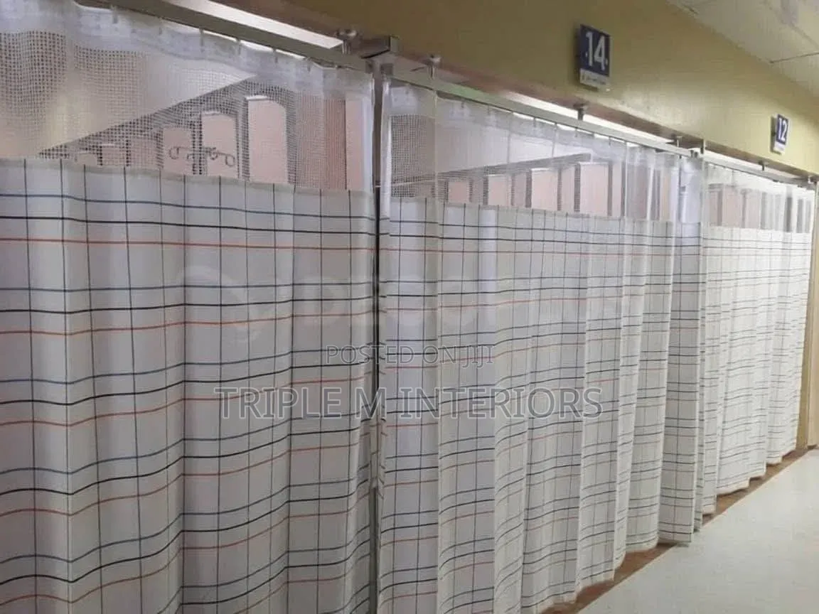 Odor Resistant Antimicrobial Medical Curtains