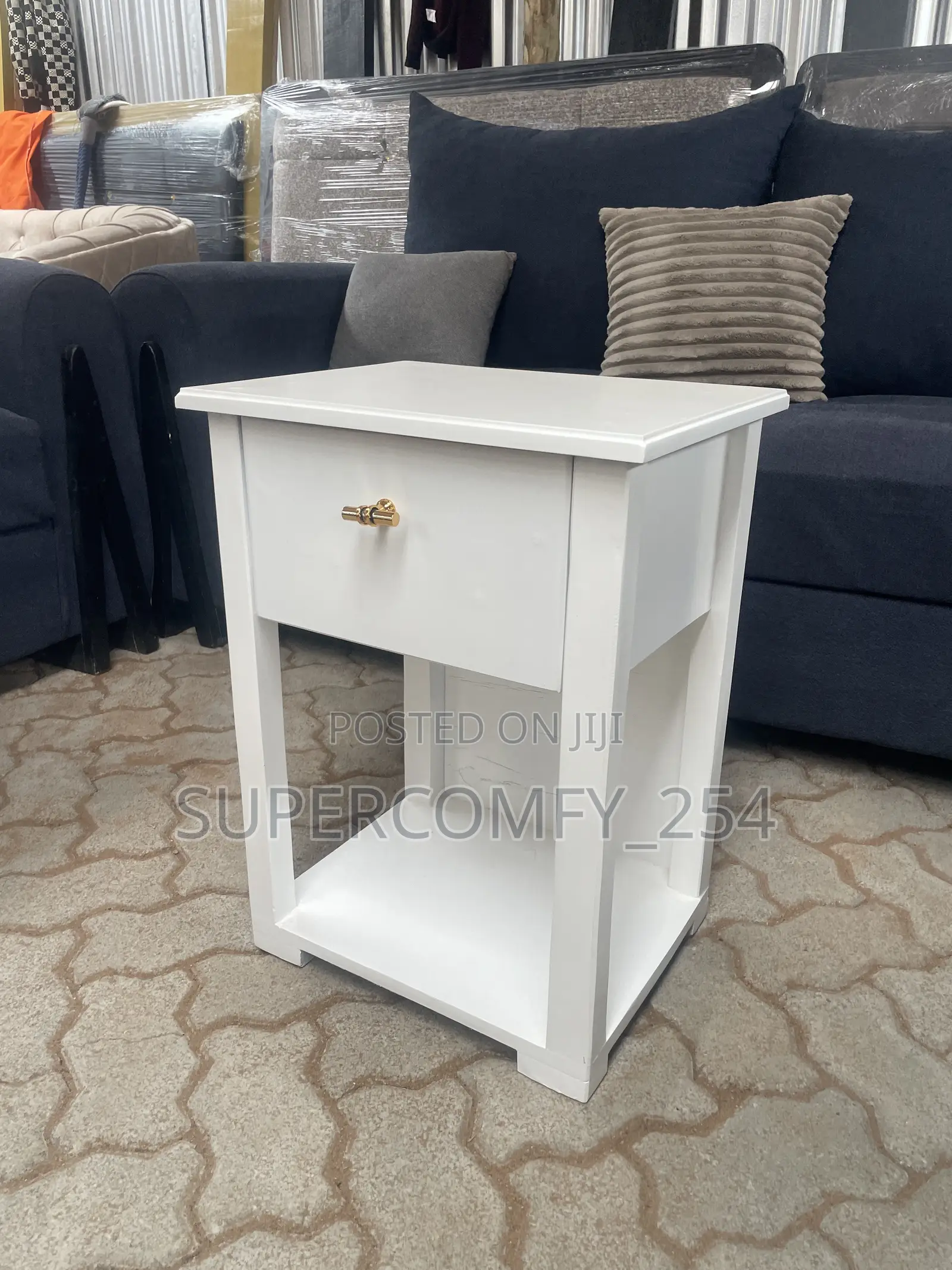 A Custom Bedside Nightstand