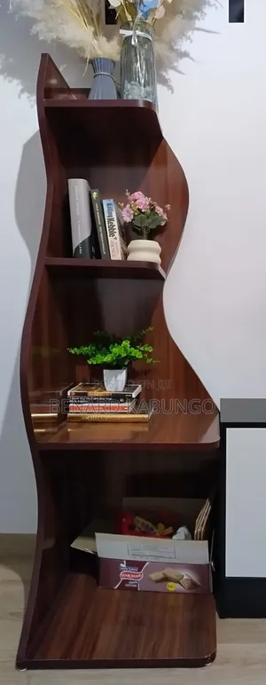 Modern S Wave Bookshelf