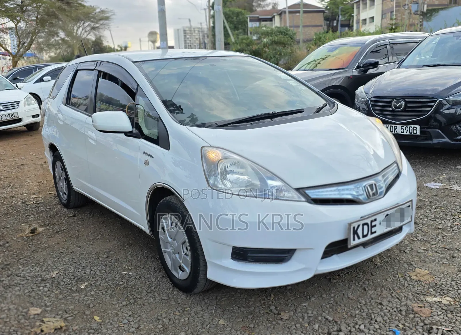 Honda Fit Shuttle 2014 Pearl