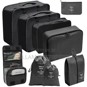 9pcs Luggage Travel Organizers