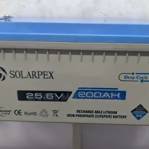 Solarpex Rechargeable Lithium Iron Phosphate LiFePo4 Battery 200ah