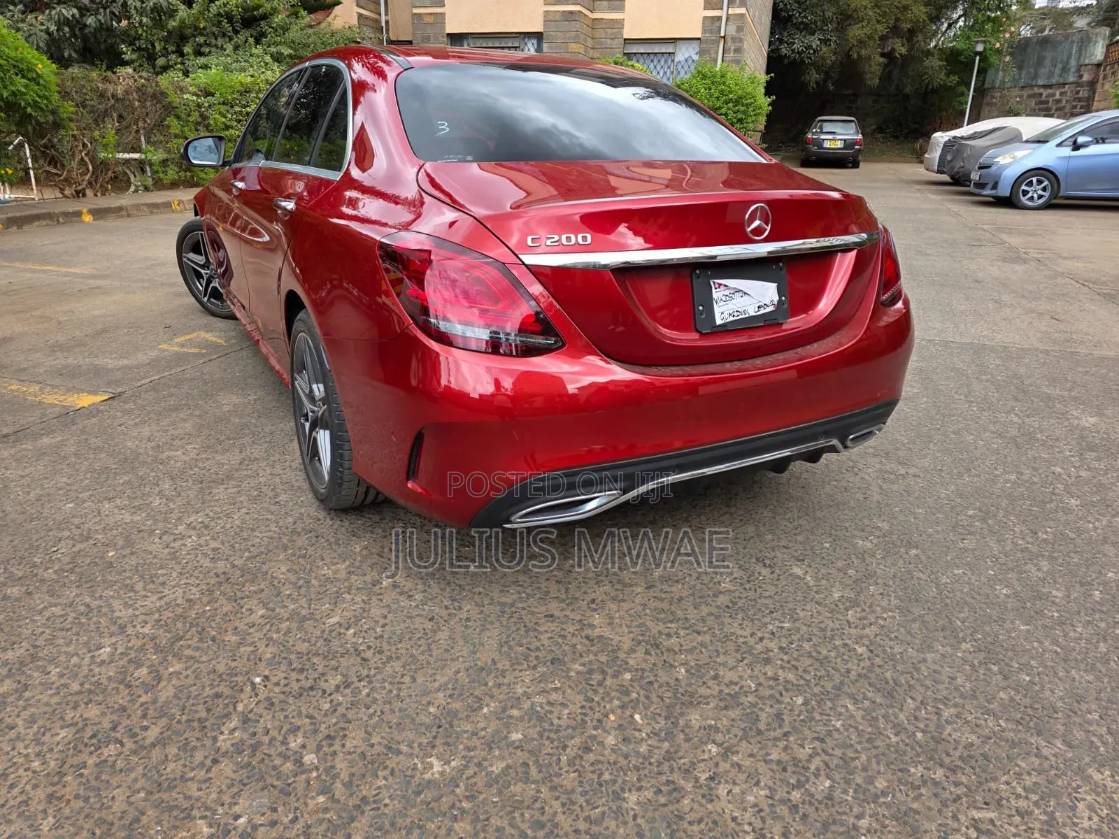 Mercedes-Benz C200 2020 Red