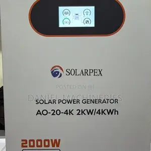 All in One Lithium Power Backup Station 2kw Battery Generator