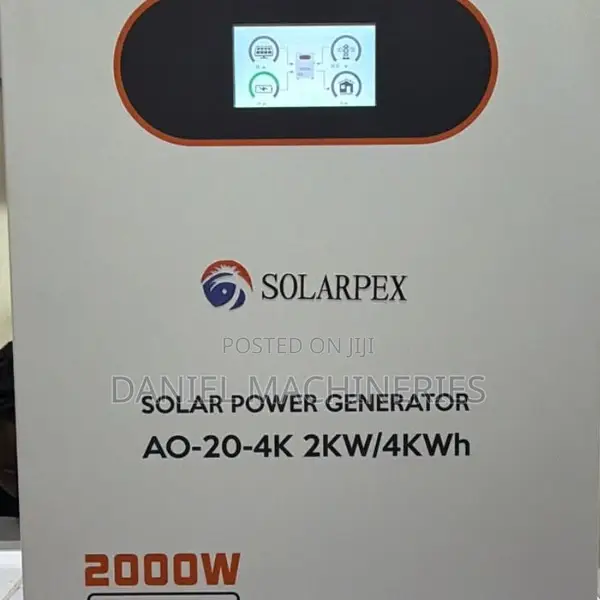 All in One Lithium Power Backup Station 2kw Battery Generator
