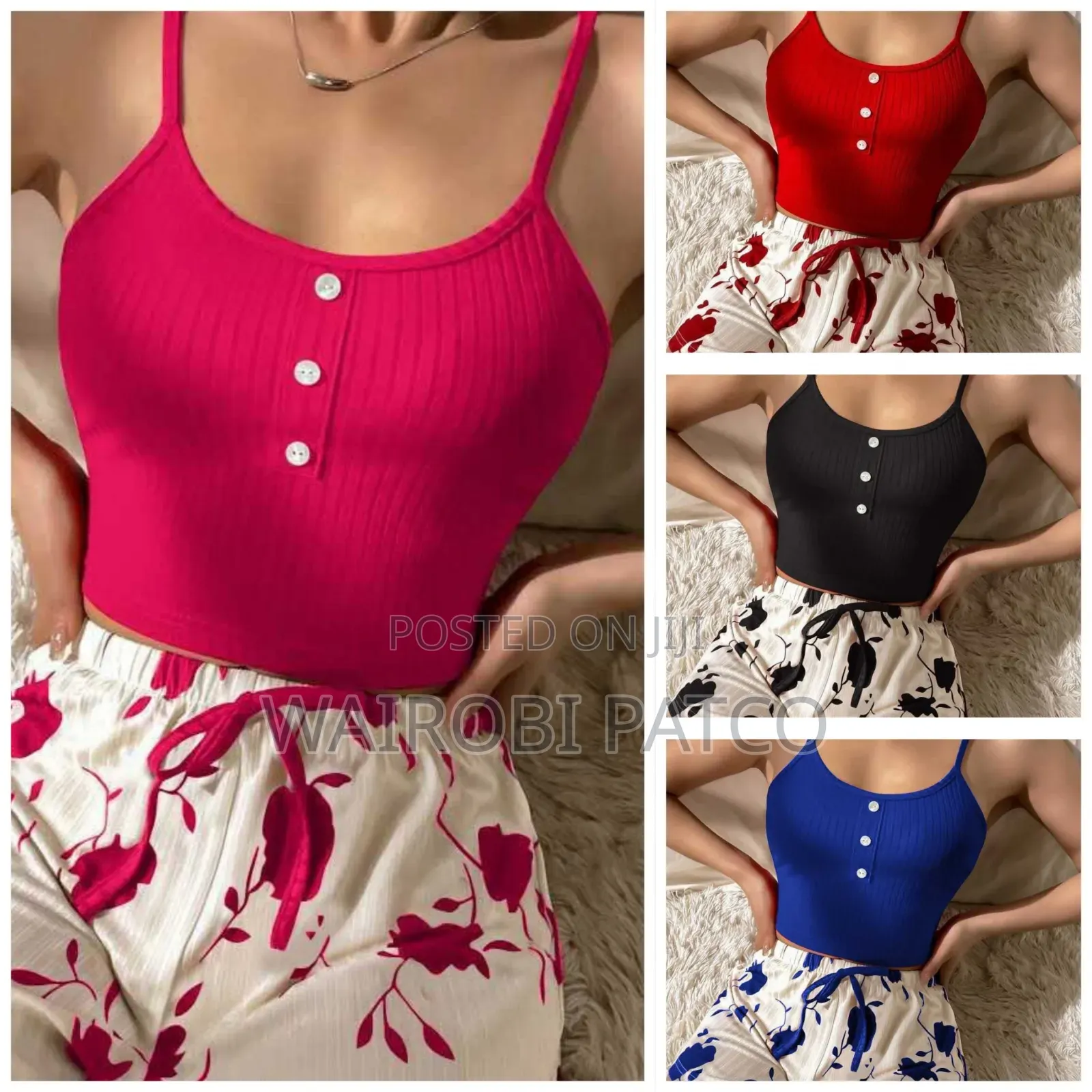 Two Piece Sleep Wear Pajama Set