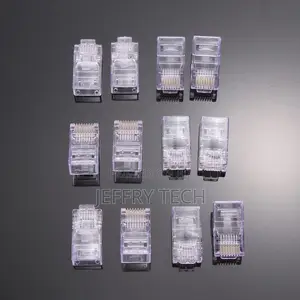 100pcs RJ45 CAT5 Cat5e Connector