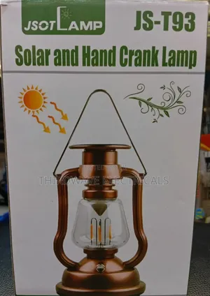 JSOT JS-T93 Solar and Hand Crank Lamp