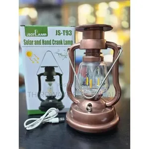 Modern Solar Lantern With as Hand Crank for Charging
