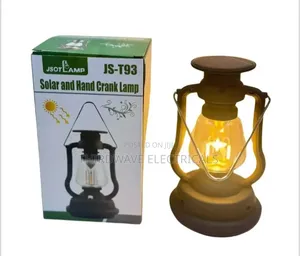 JSOT JS-T93 Solar Lantern With as Hand Crank for Charging F3w