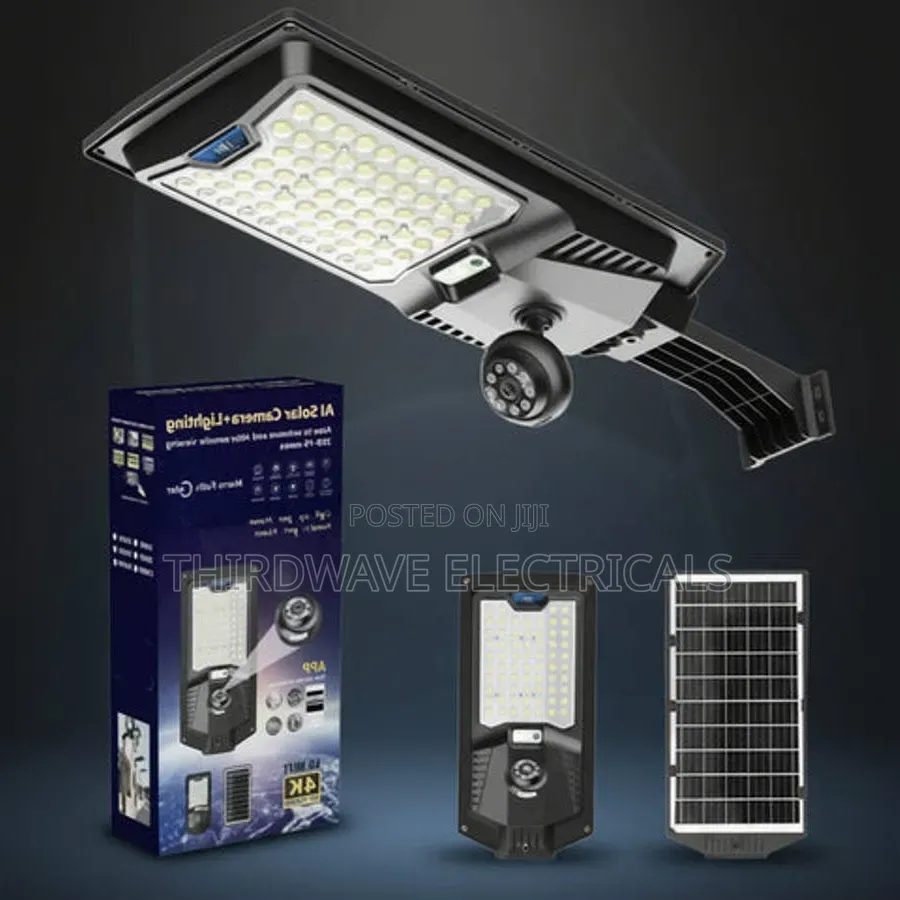 FT04 2-in-1 Solar Street Light and CCTV Security Camera Fd4