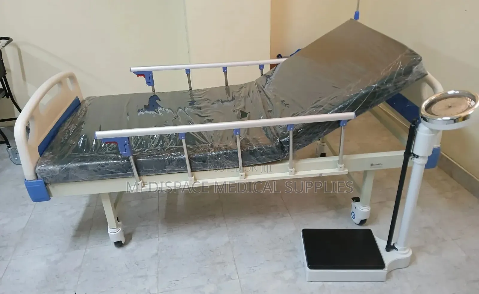 Durable and Comfortable Single Crank Bed Complete With Matress