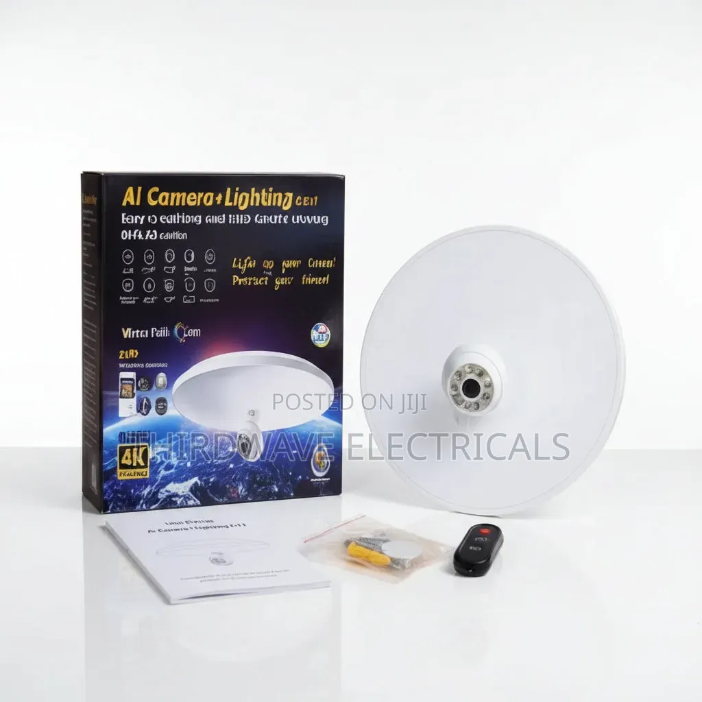 K07 WiFi Ceiling Light With Camera