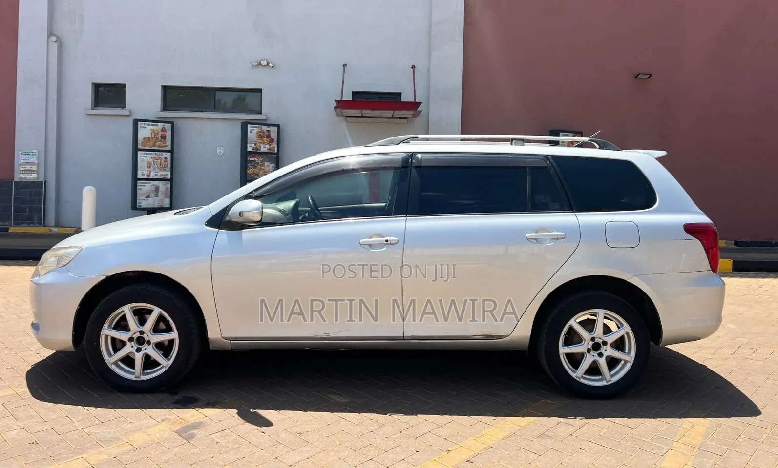 Toyota Corolla Fielder 2008 Silver
