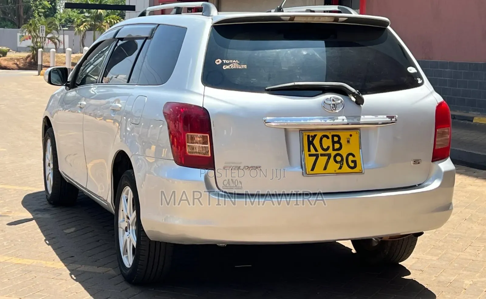 Toyota Corolla Fielder 2008 Silver