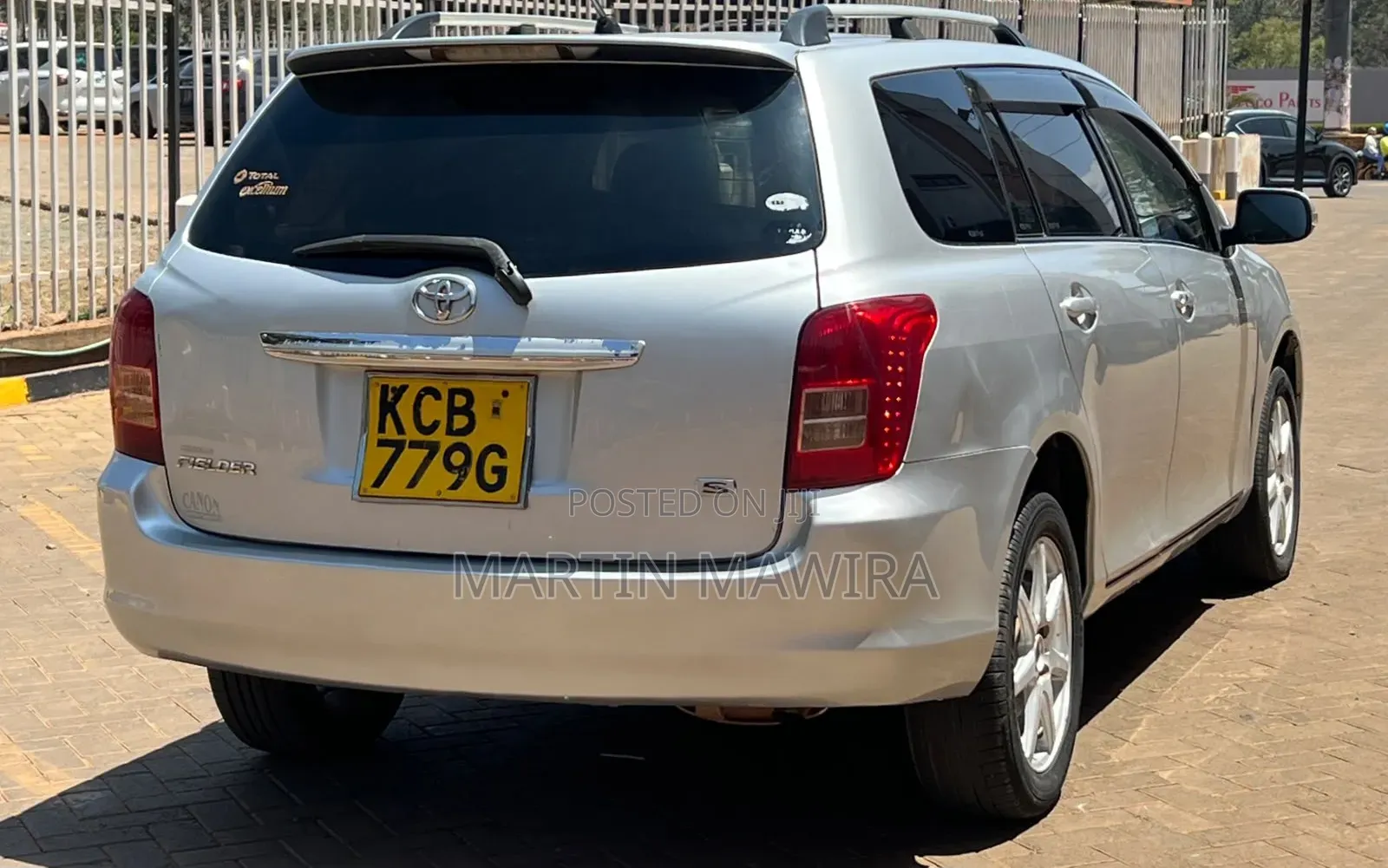 Toyota Corolla Fielder 2008 Silver