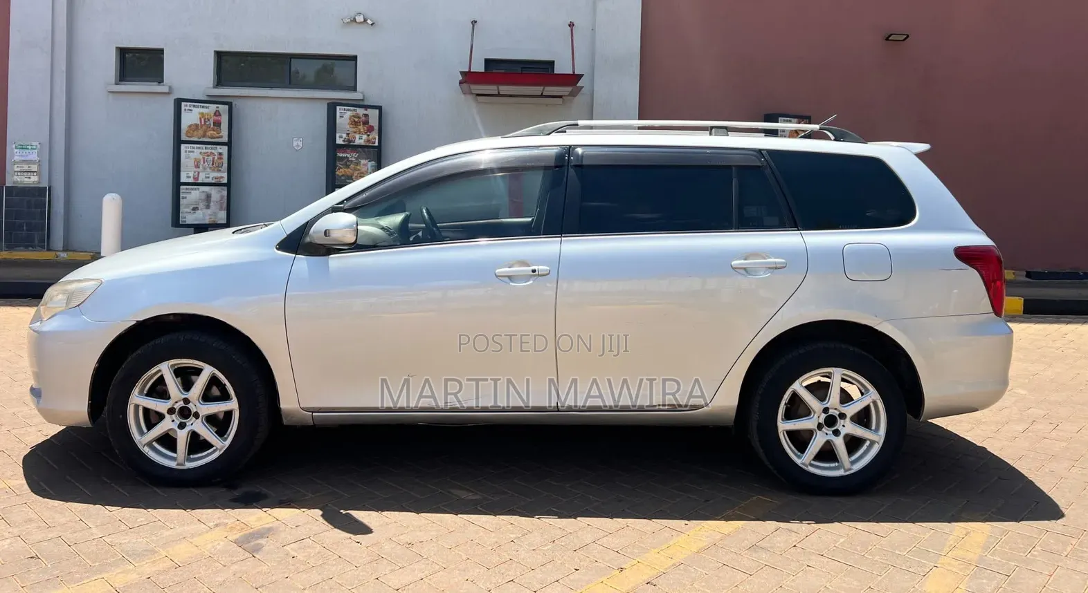 Toyota Corolla Fielder 2008 Silver