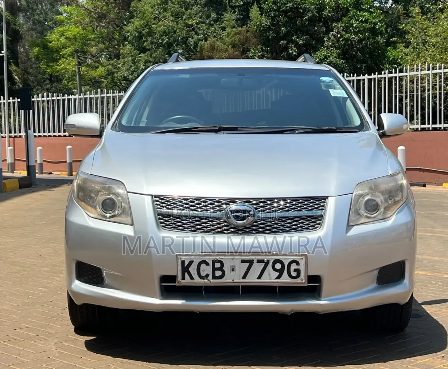 Toyota Corolla Fielder 2008 Silver