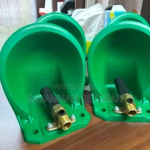 Green Plastic Automatic Goat, Sheep Drinkers With Metal/Brass Valves
