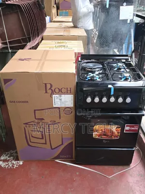 Roch Turkey Black Standing Cooker 50x55 3+1 (RECK-531BL)