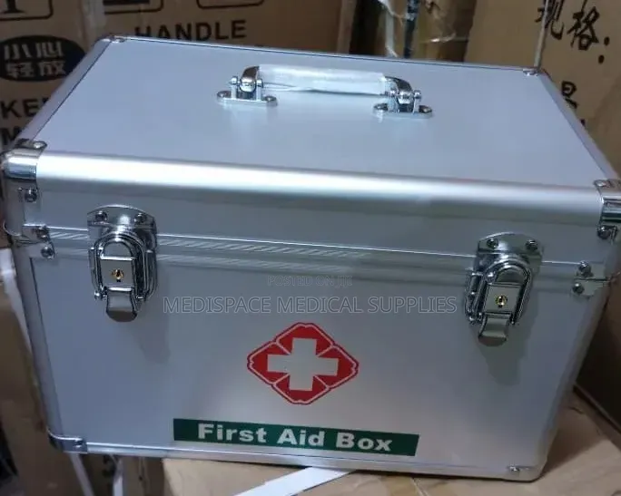 Durable, Aluminium Empty First Aid Box