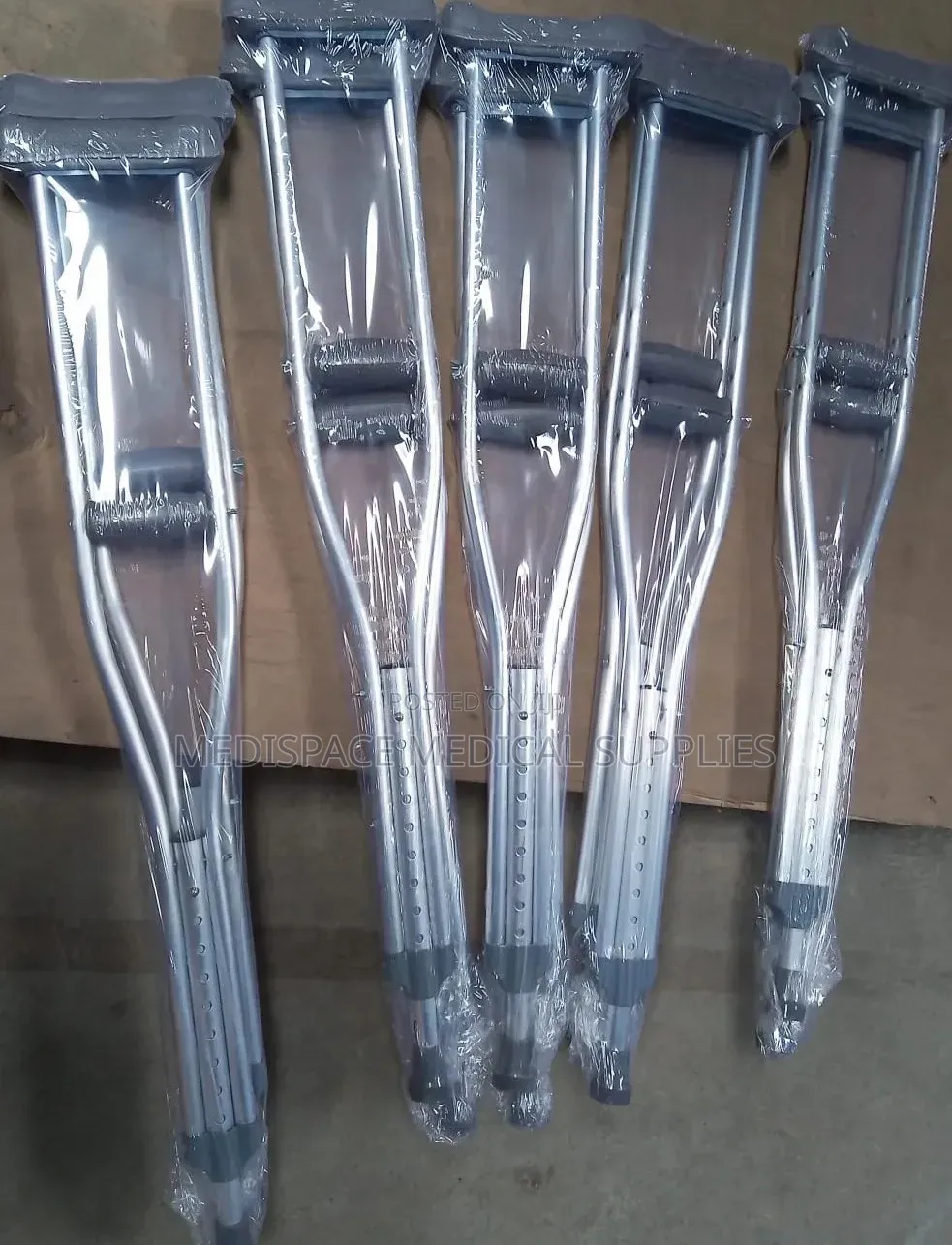 AdjustableHeight, Underarm Crutches-Pair