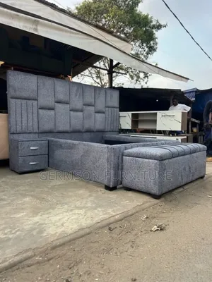 Executive 5x6 Grey Bed Set (Items Sold Together or Separately)