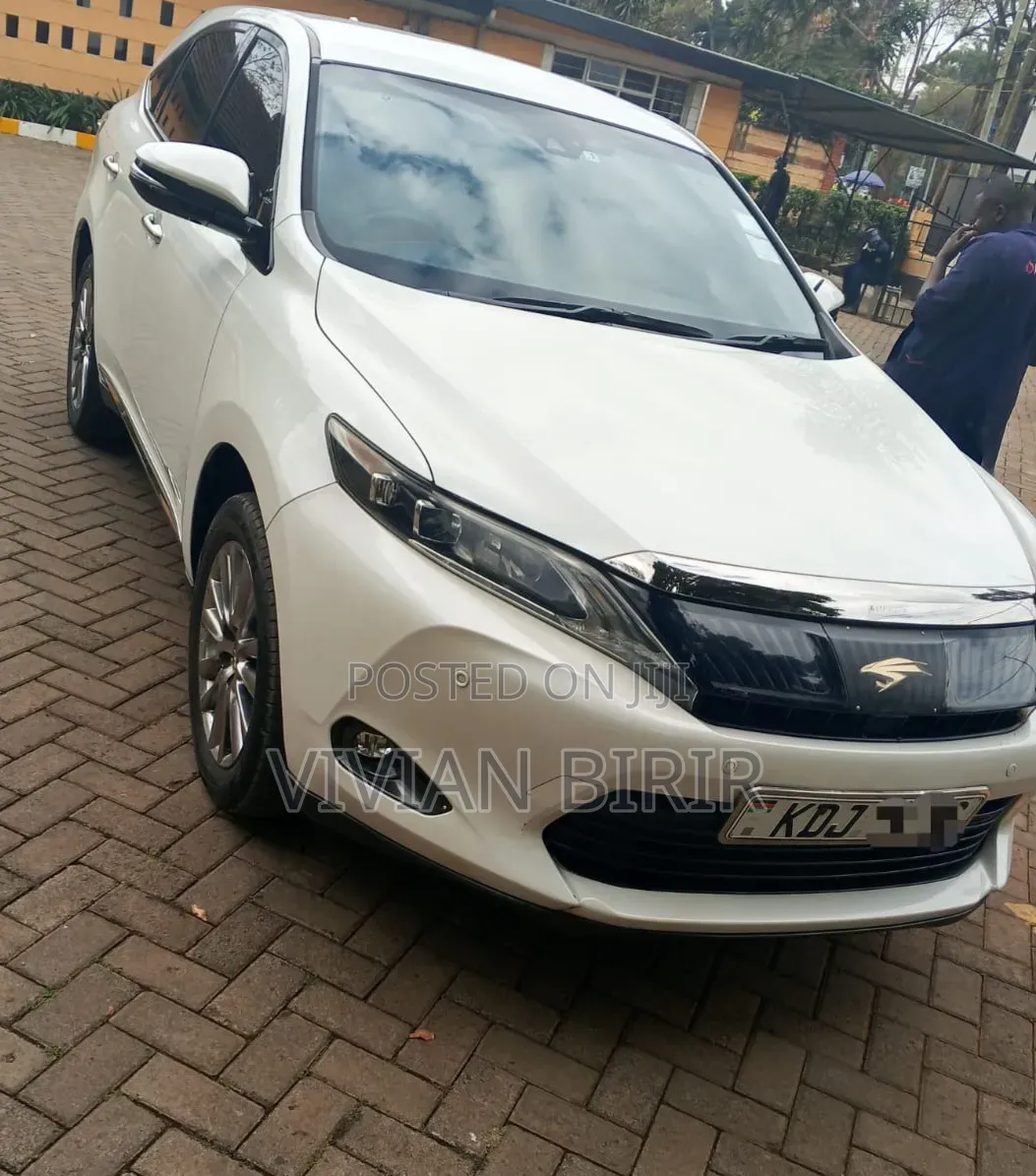 Toyota Harrier 2015 White