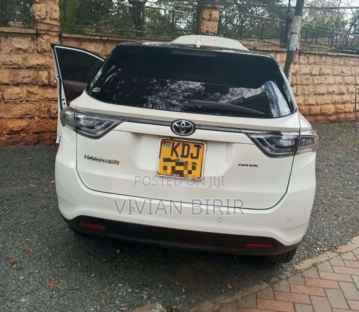 Toyota Harrier 2015 White