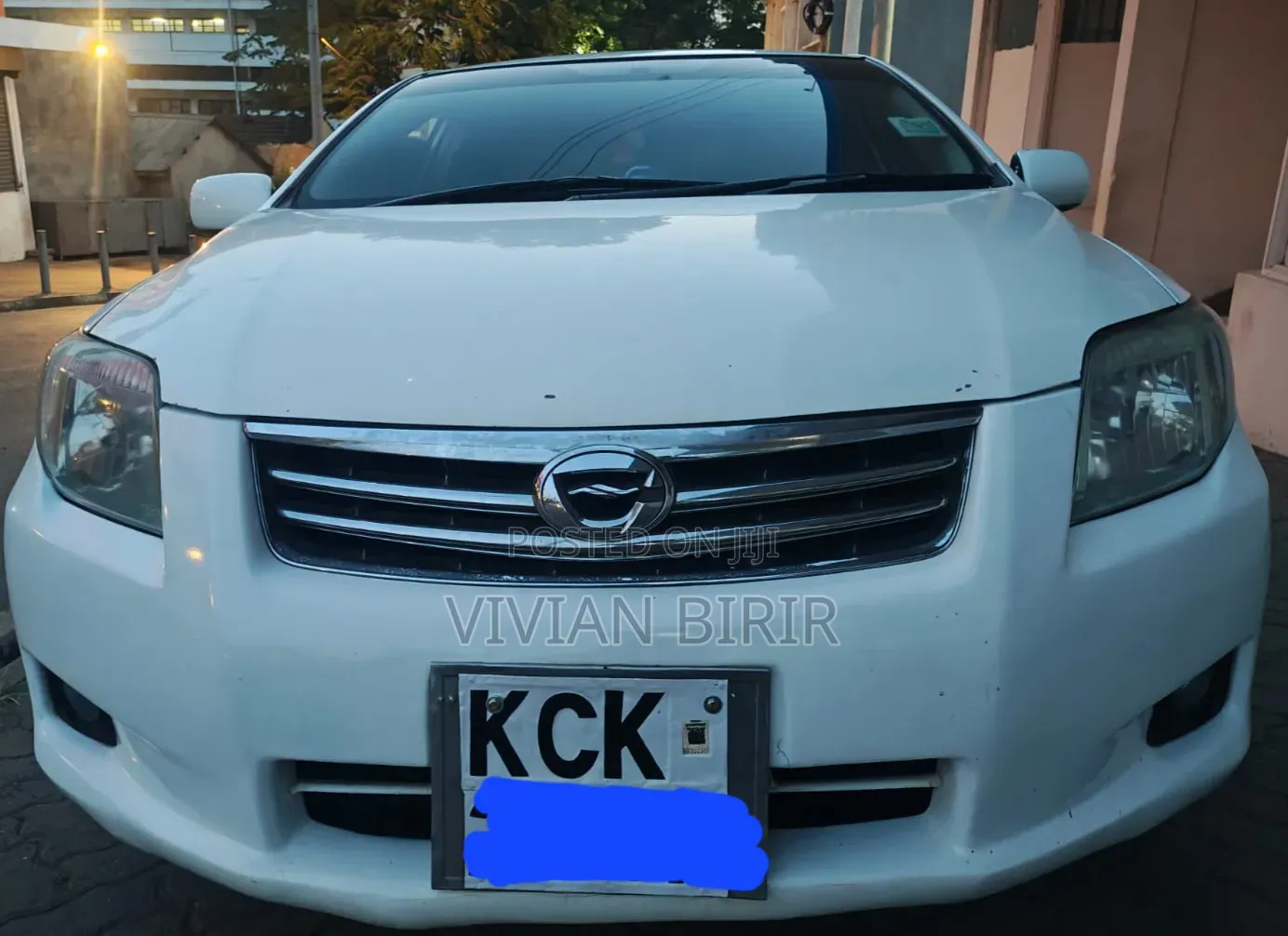 Toyota Axio 2010 White
