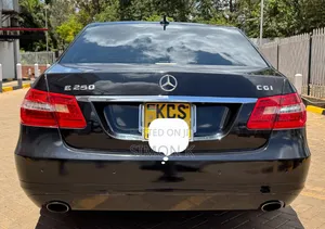 Mercedes-Benz E250 2011 Black