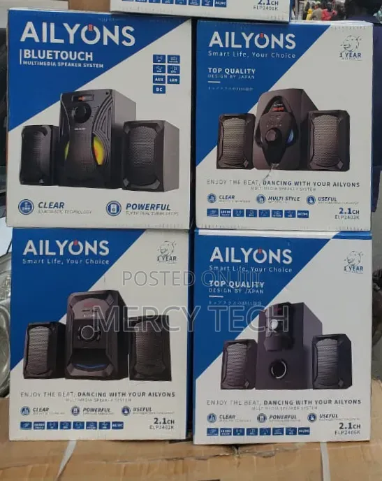 Ailyons 2.1CH Subwoofer System
(Elp2402k)